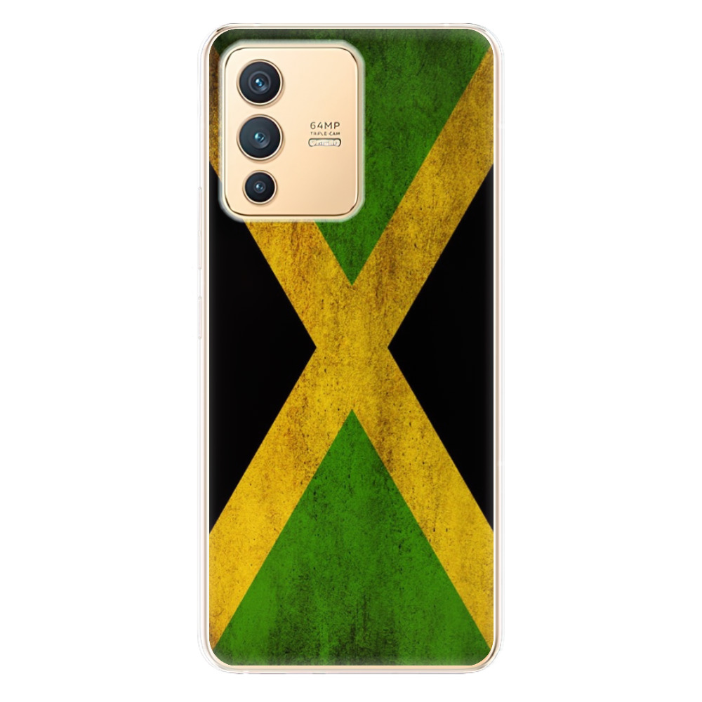 Odolné silikonové pouzdro iSaprio - Flag of Jamaica - Vivo V23 5G