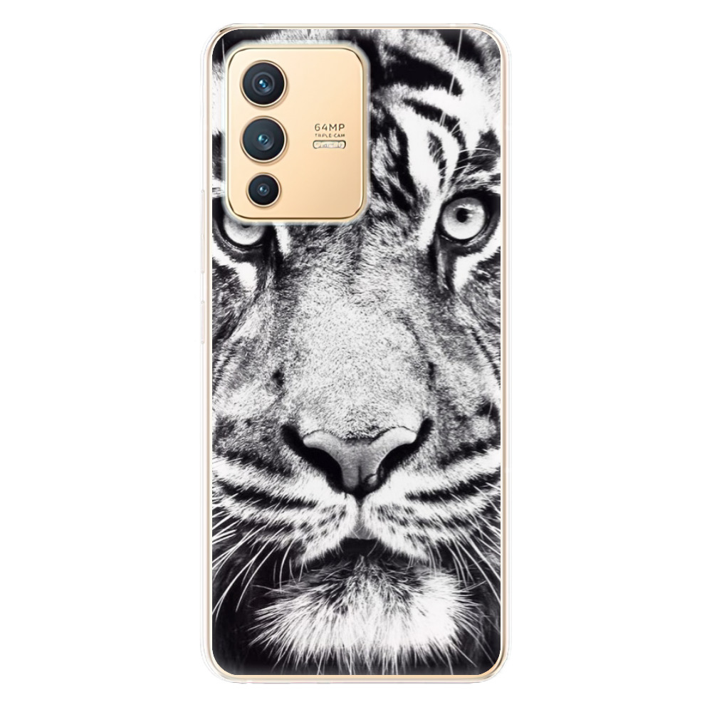 Odolné silikonové pouzdro iSaprio - Tiger Face - Vivo V23 5G