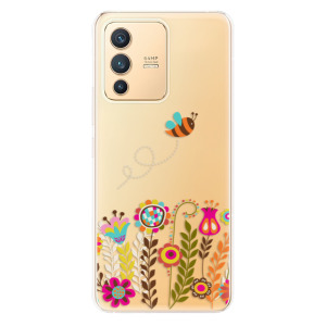 Odolné silikonové pouzdro iSaprio - Bee 01 - Vivo V23 5G