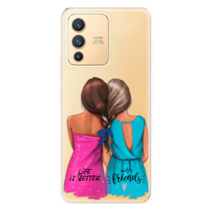 Odolné silikonové pouzdro iSaprio - Best Friends - Vivo V23 5G