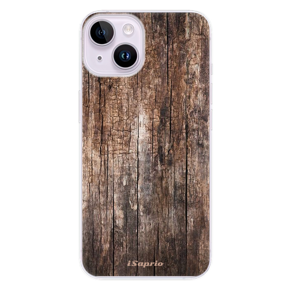 Odolné silikonové pouzdro iSaprio - Wood 11 - iPhone 14