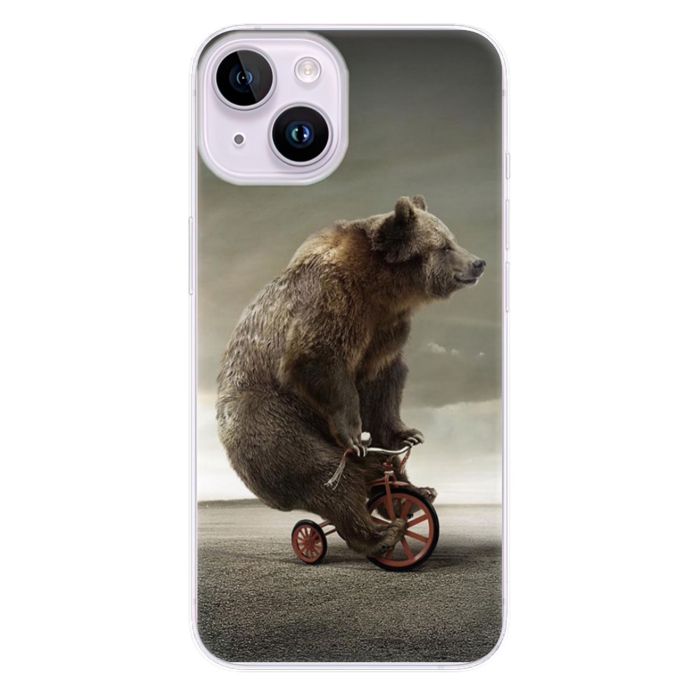 Odolné silikonové pouzdro iSaprio - Bear 01 - iPhone 14