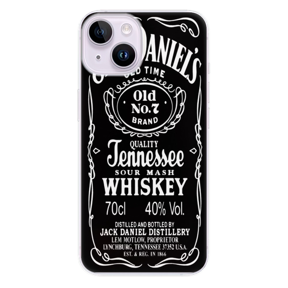Odolné silikonové pouzdro iSaprio - Jack Daniels - iPhone 14