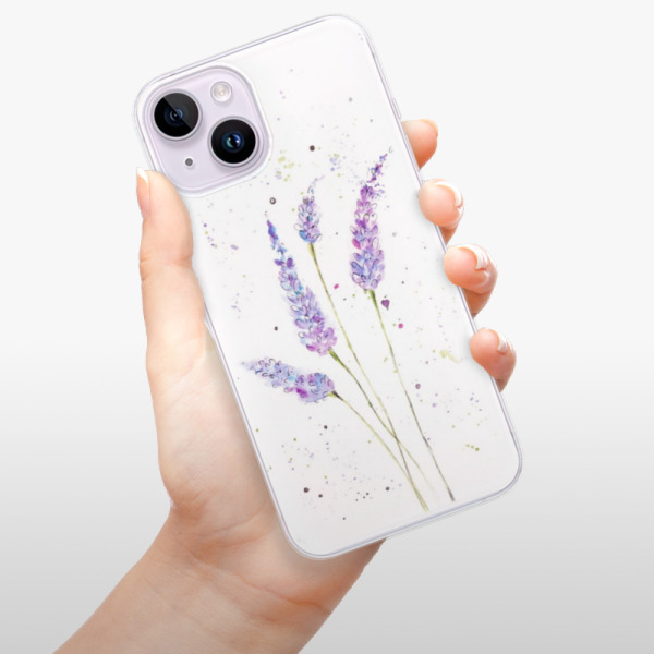Silikonové pouzdro iSaprio - Apple iPhone 14 - Lavender