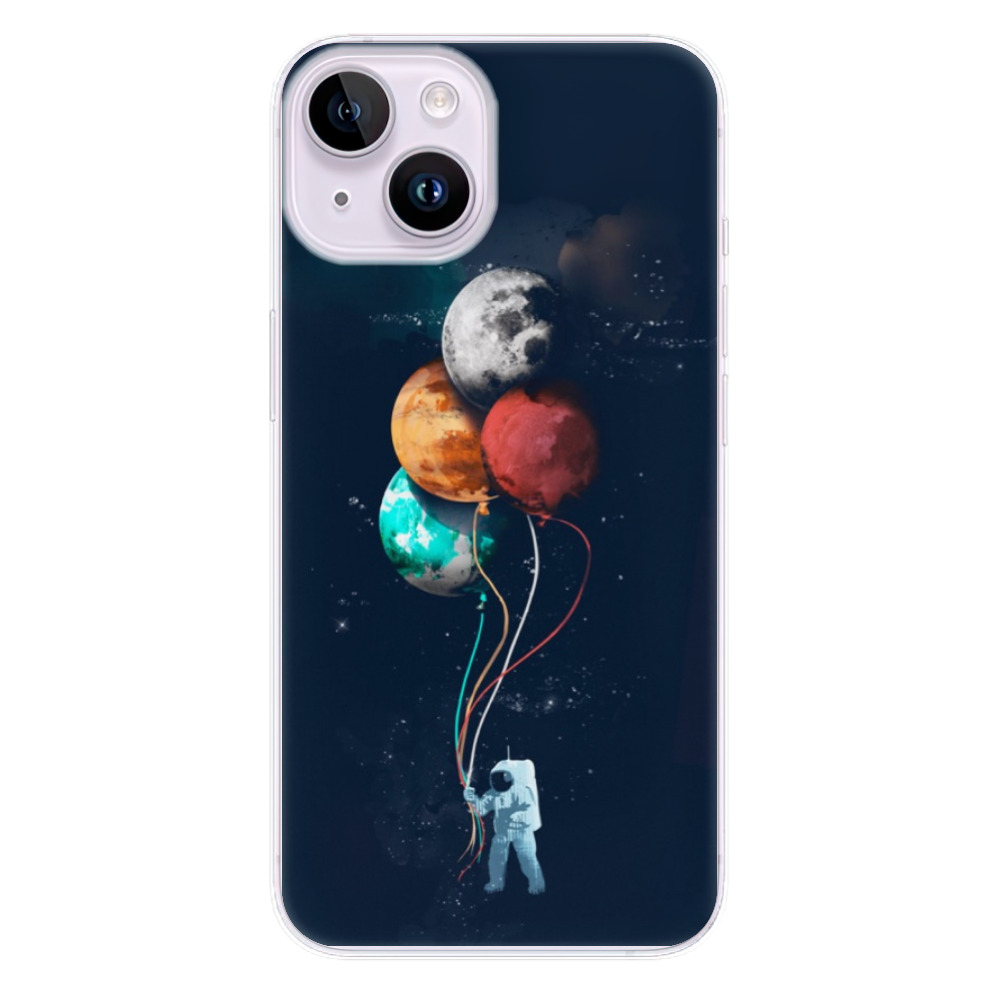 Odolné silikonové pouzdro iSaprio - Balloons 02 - iPhone 14