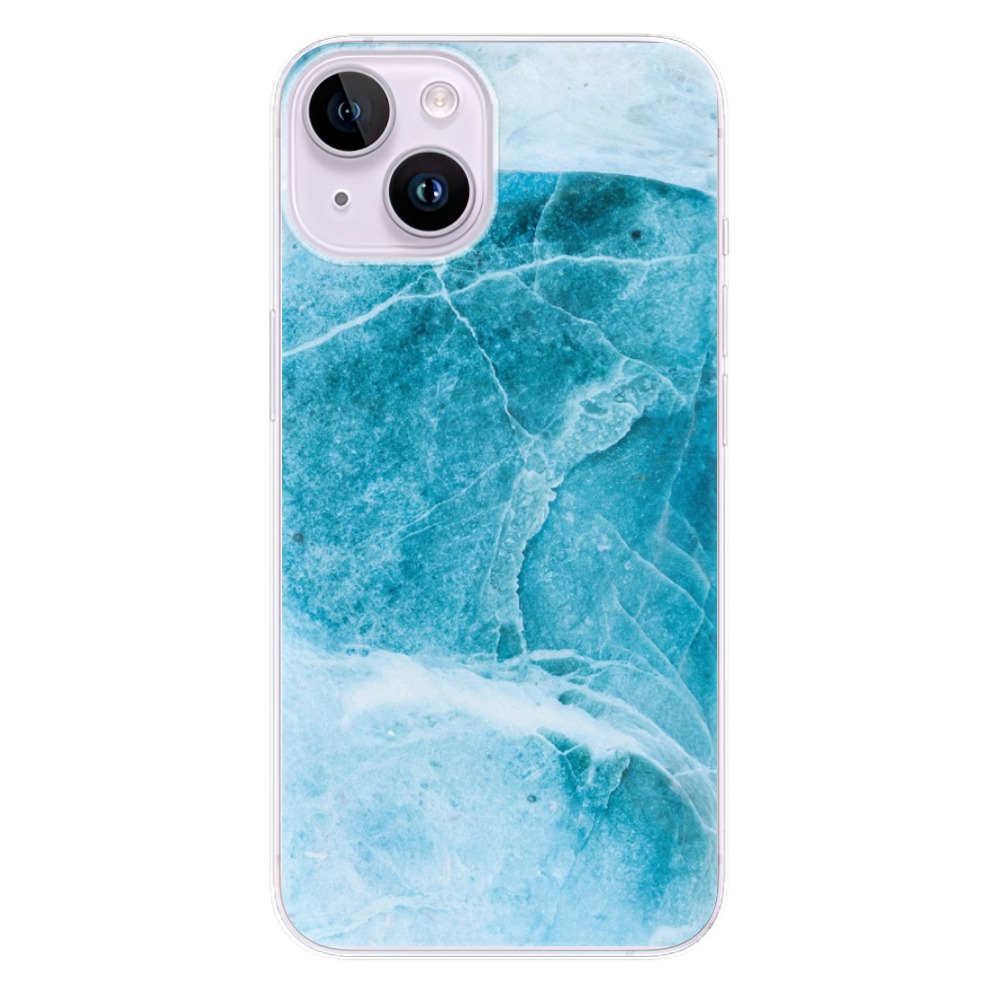 Odolné silikonové pouzdro iSaprio - Blue Marble - iPhone 14