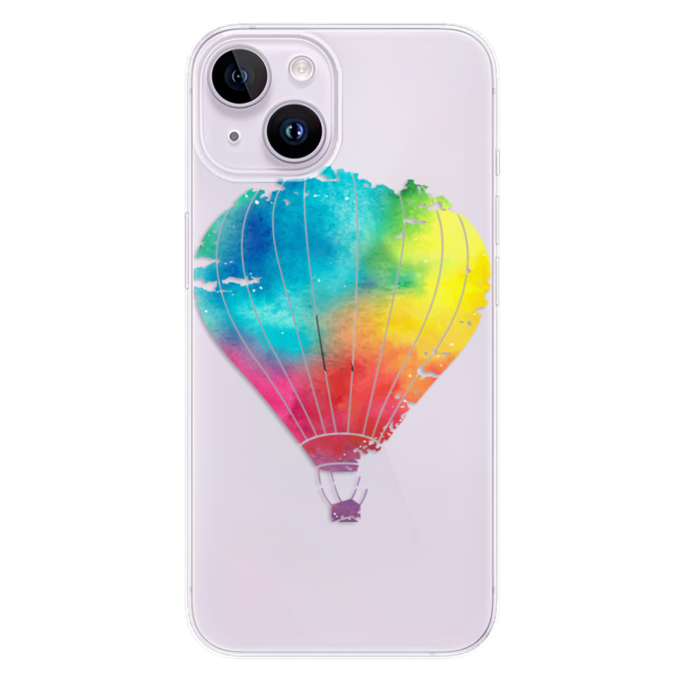 Odolné silikonové pouzdro iSaprio - Flying Baloon 01 - iPhone 14