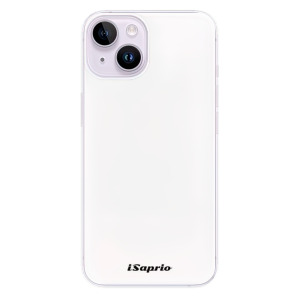 Odolné silikonové pouzdro iSaprio - 4Pure - bílé - Apple iPhone 14