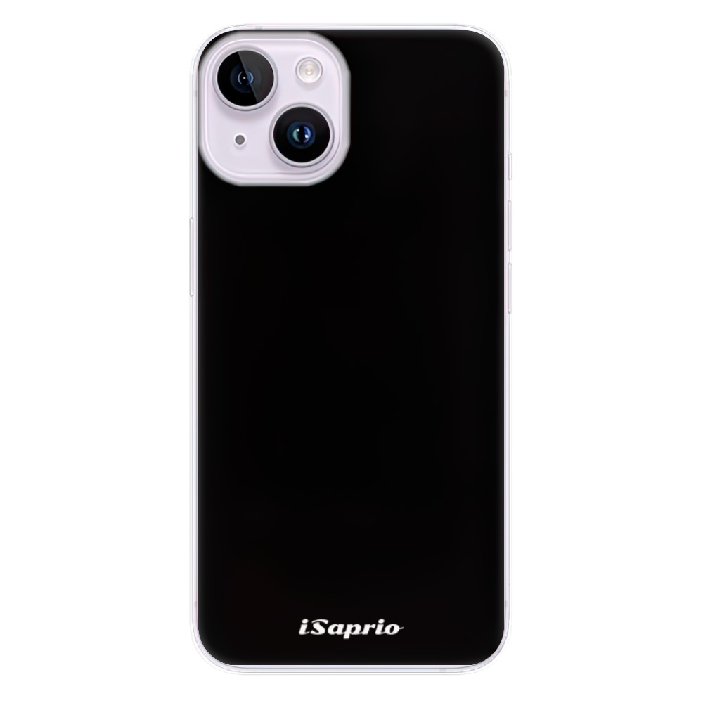 Odolné silikonové pouzdro iSaprio - 4Pure - černý - iPhone 14