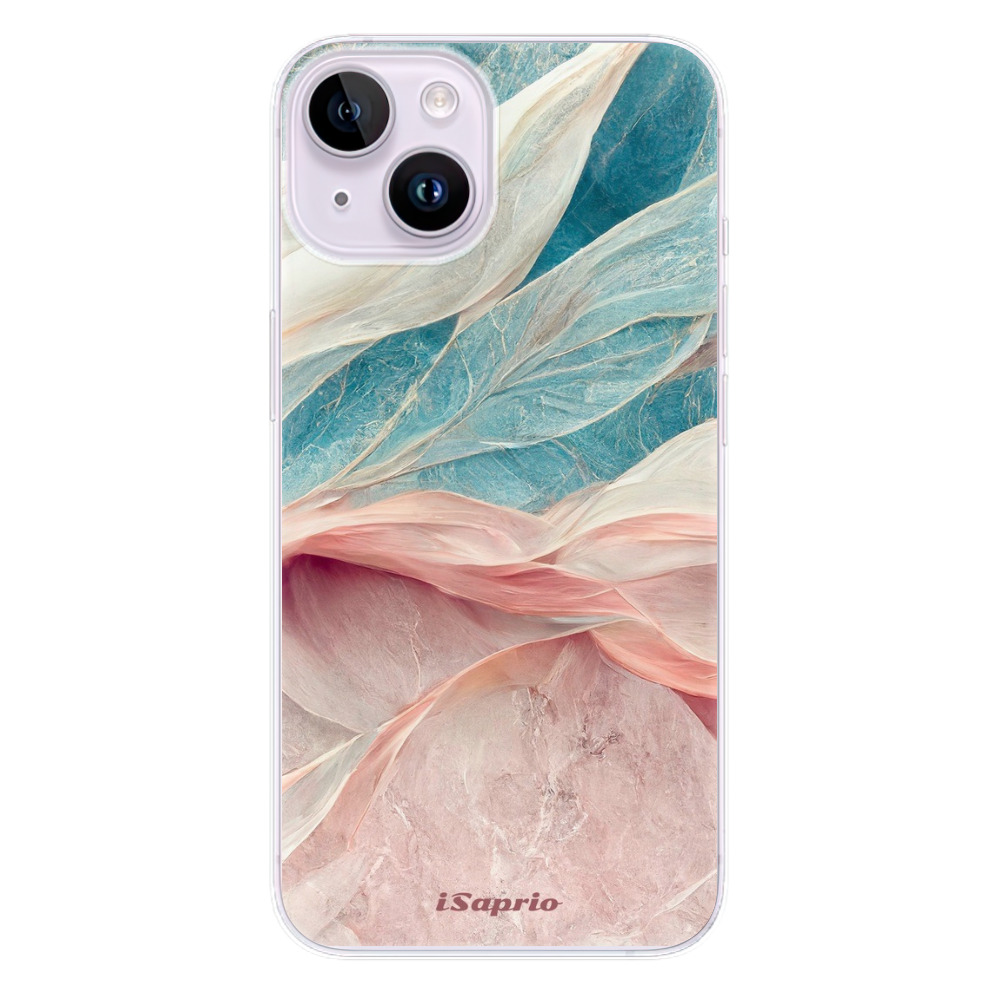 Odolné silikonové pouzdro iSaprio - Pink and Blue - iPhone 14