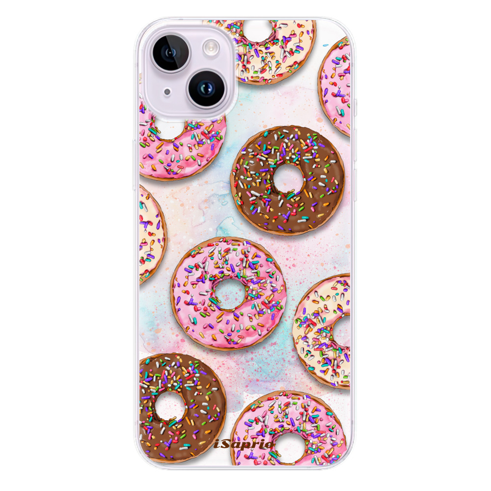 Odolné silikonové pouzdro iSaprio - Donuts 11 - iPhone 14 Plus