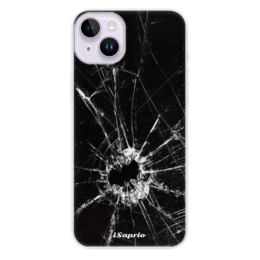 Odolné silikonové pouzdro iSaprio - Broken Glass 10 - iPhone 14 Plus