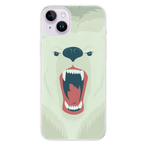 Odolné silikonové pouzdro iSaprio - Angry Bear - Apple iPhone 14 Plus