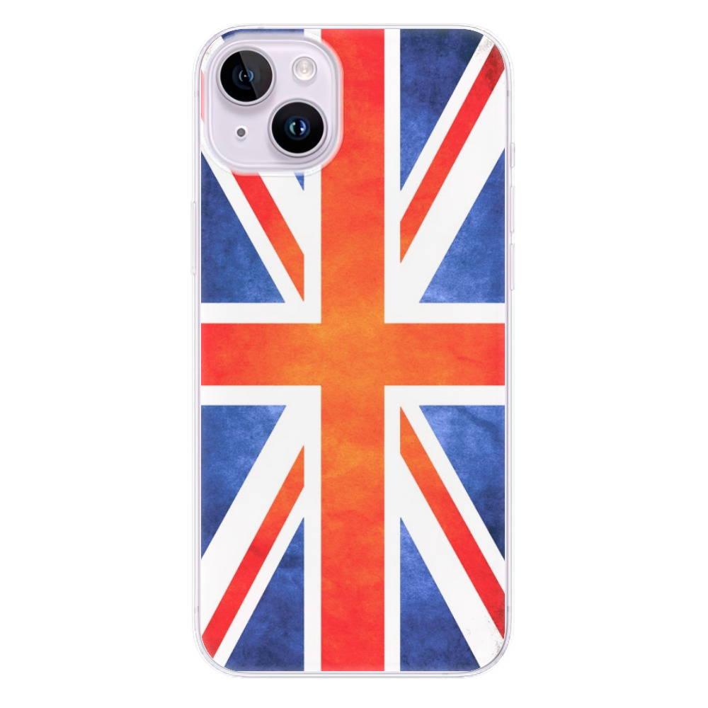 Odolné silikonové pouzdro iSaprio - UK Flag - iPhone 14 Plus