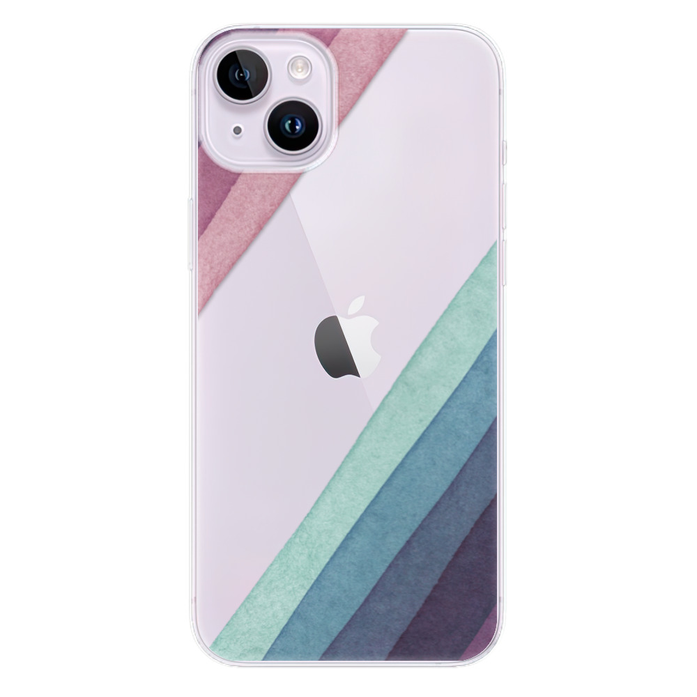 Odolné silikonové pouzdro iSaprio - Glitter Stripes 01 - iPhone 14 Plus