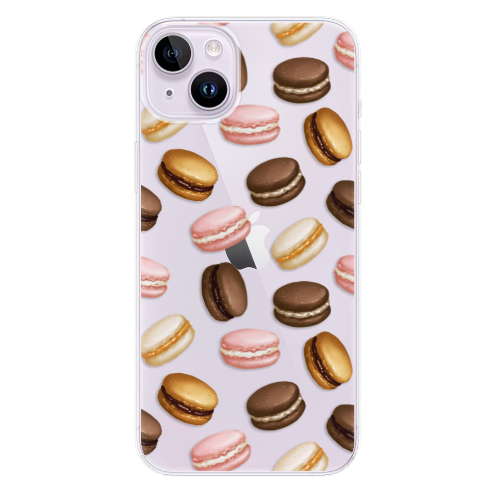 Odolné silikonové pouzdro iSaprio - Macaron Pattern - iPhone 14 Plus