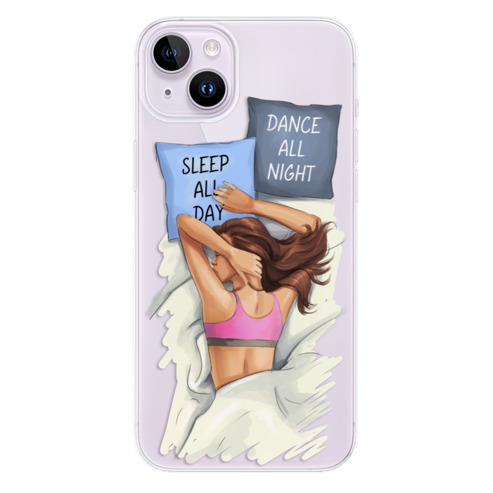 Odolné silikonové pouzdro iSaprio - Dance and Sleep - iPhone 14 Plus
