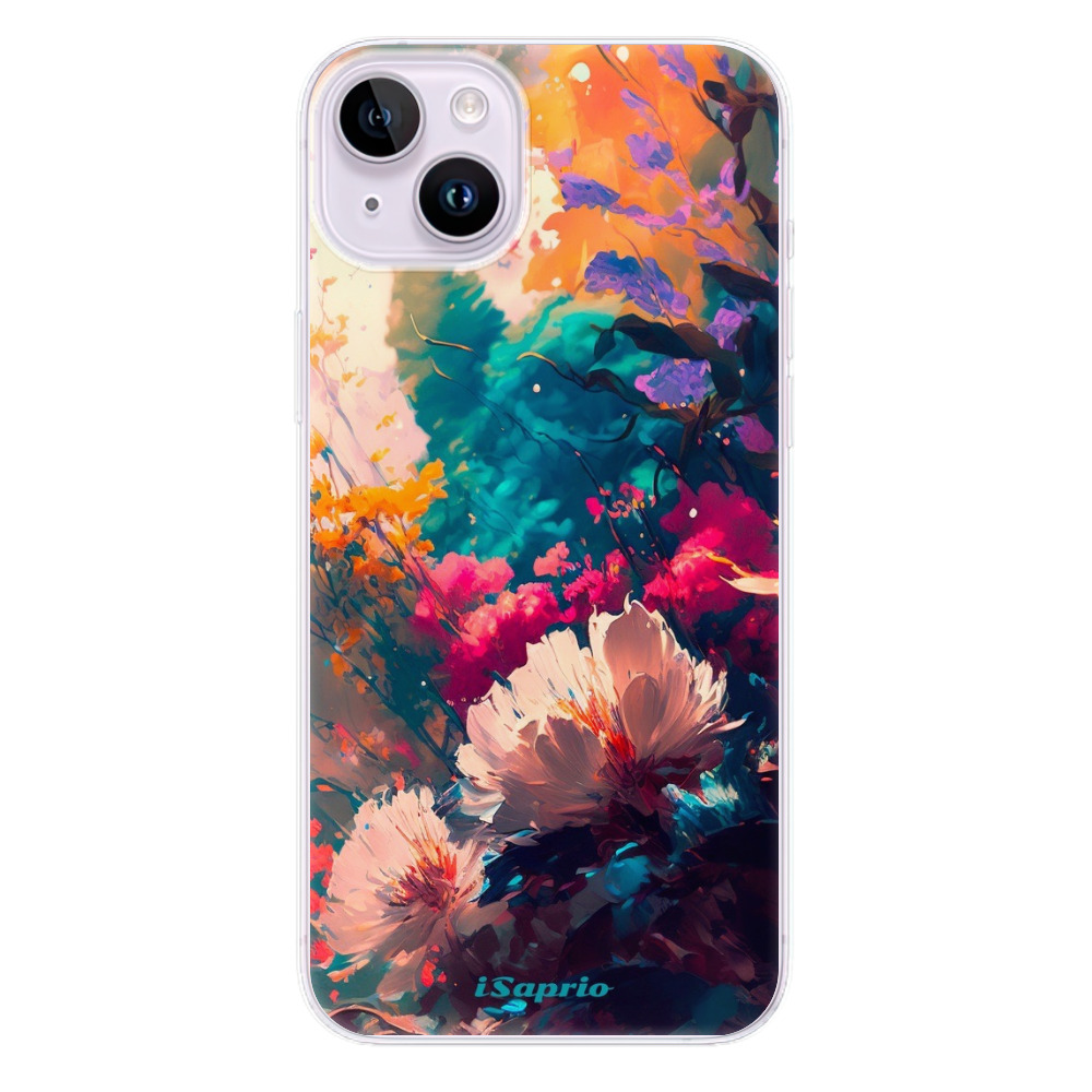 Odolné silikonové pouzdro iSaprio - Flower Design - iPhone 14 Plus