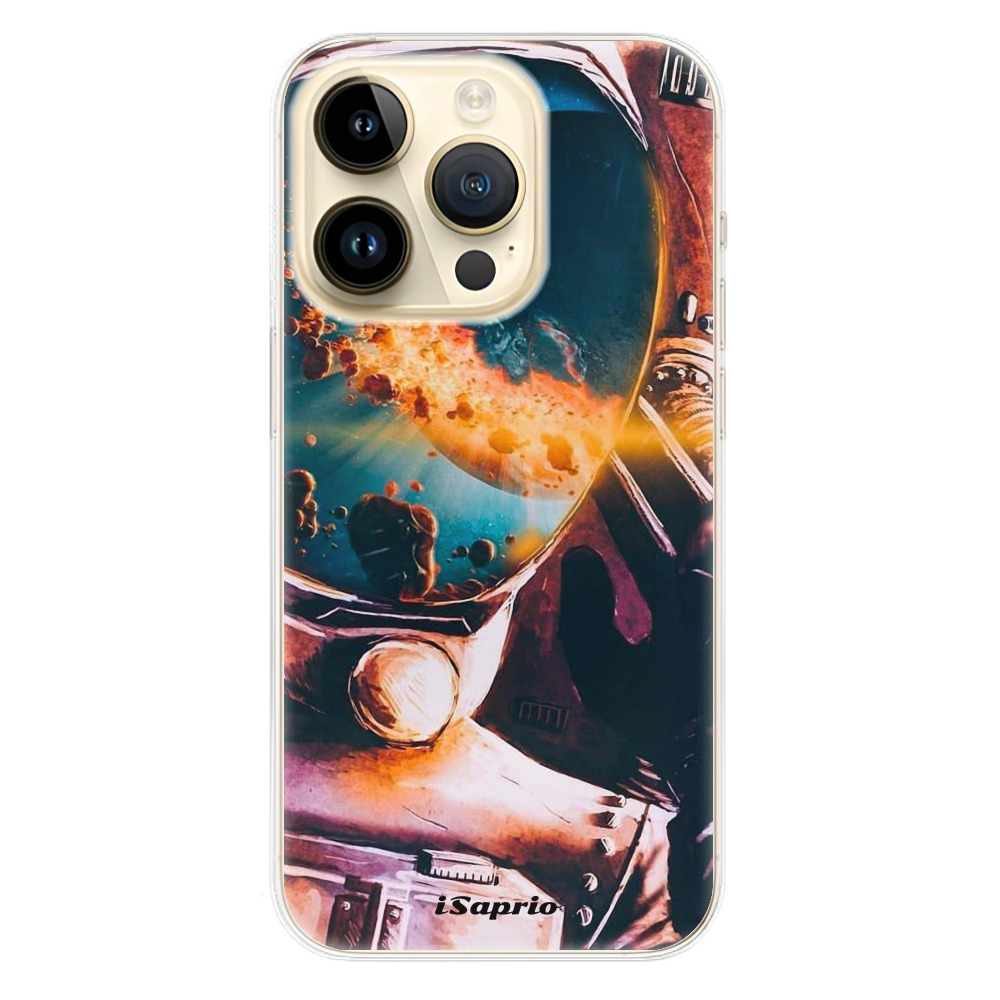 Odolné silikonové pouzdro iSaprio - Astronaut 01 - iPhone 14 Pro