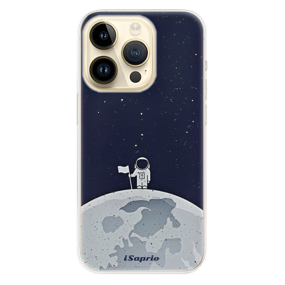Odolné silikonové pouzdro iSaprio - On The Moon 10 - iPhone 14 Pro