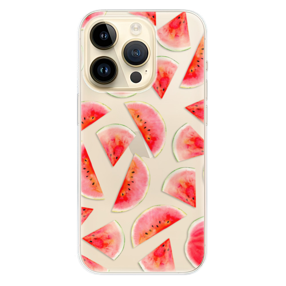 Odolné silikonové pouzdro iSaprio - Melon Pattern 02 - iPhone 14 Pro