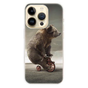 Silikonové pouzdro iSaprio - Apple iPhone 14 Pro - Bear 01