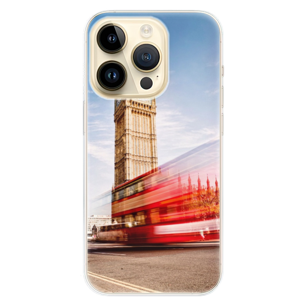 Odolné silikonové pouzdro iSaprio - London 01 - iPhone 14 Pro