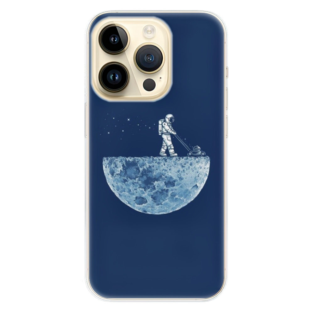 Odolné silikonové pouzdro iSaprio - Moon 01 - iPhone 14 Pro