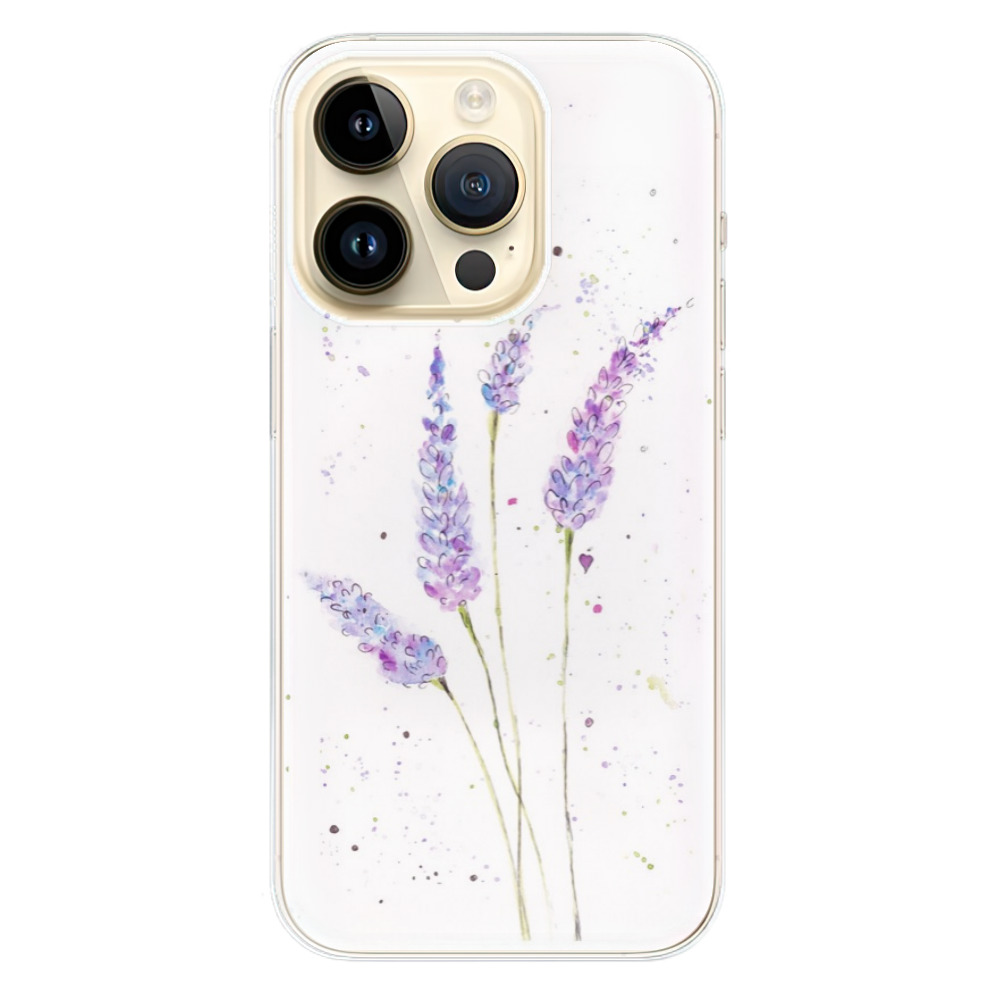 Odolné silikonové pouzdro iSaprio - Lavender - iPhone 14 Pro