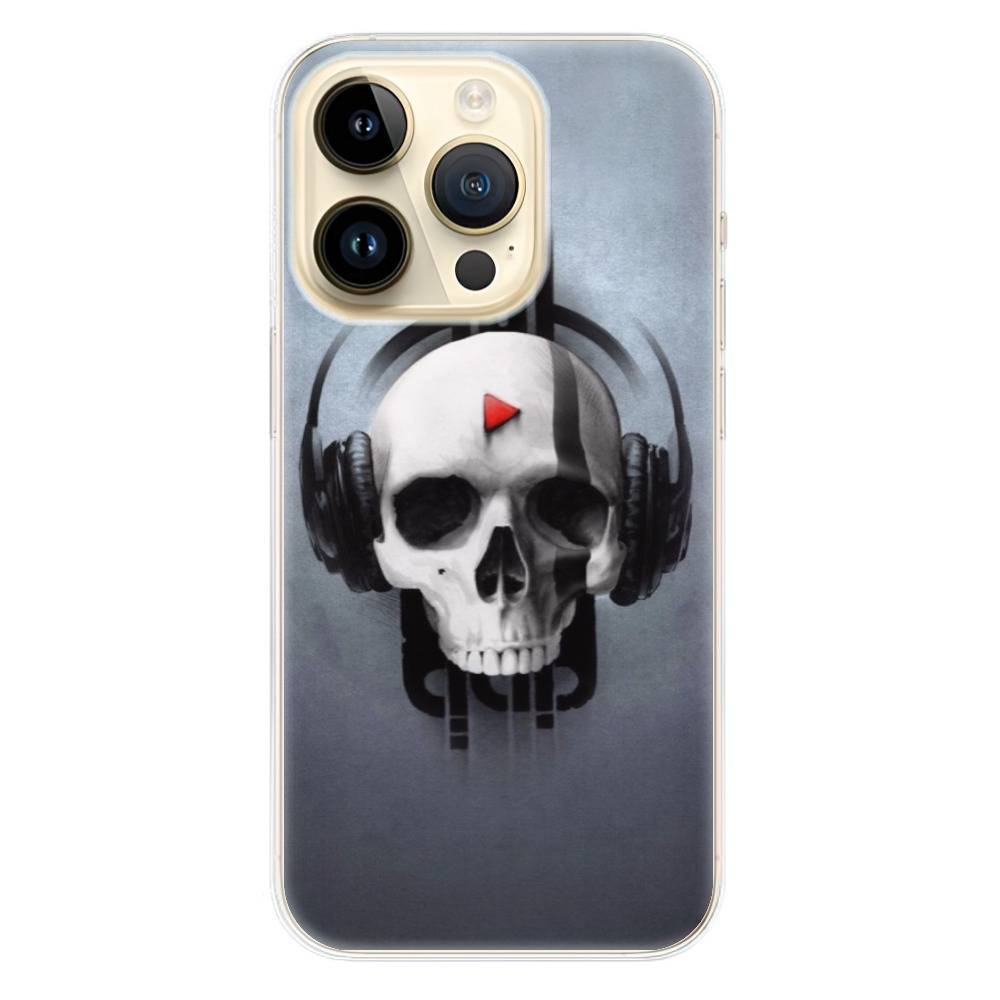 Odolné silikonové pouzdro iSaprio - Skeleton M - iPhone 14 Pro