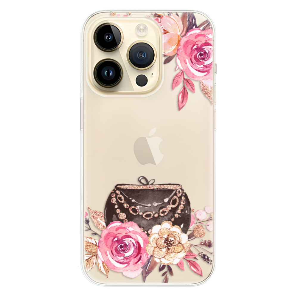 Odolné silikonové pouzdro iSaprio - Handbag 01 - iPhone 14 Pro