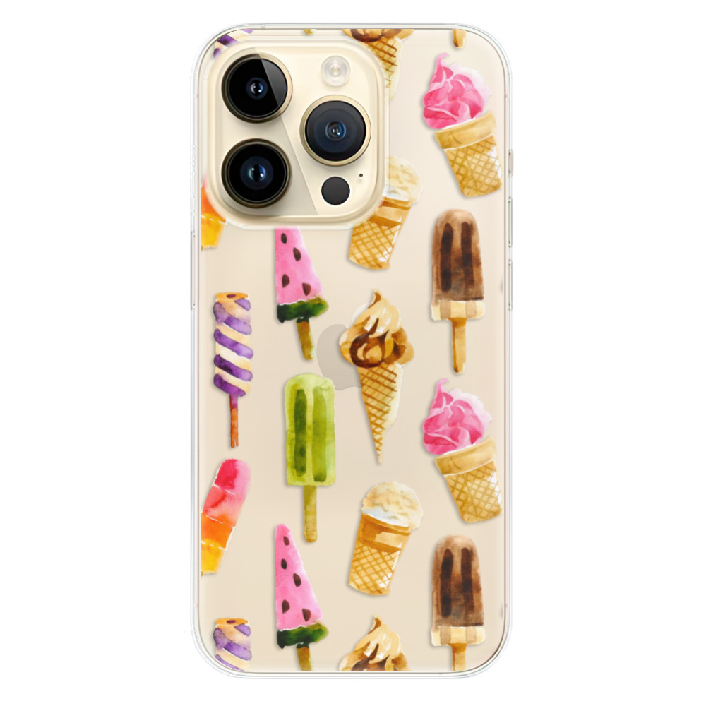Odolné silikonové pouzdro iSaprio - Ice Cream - iPhone 14 Pro