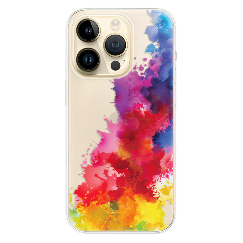 Odolné silikonové pouzdro iSaprio - Color Splash 01 - Apple iPhone 14 Pro (Odolný silikonový kryt, obal, pouzdro iSaprio - Color Splash 01 na mobilní telefon Apple iPhone 14 Pro)