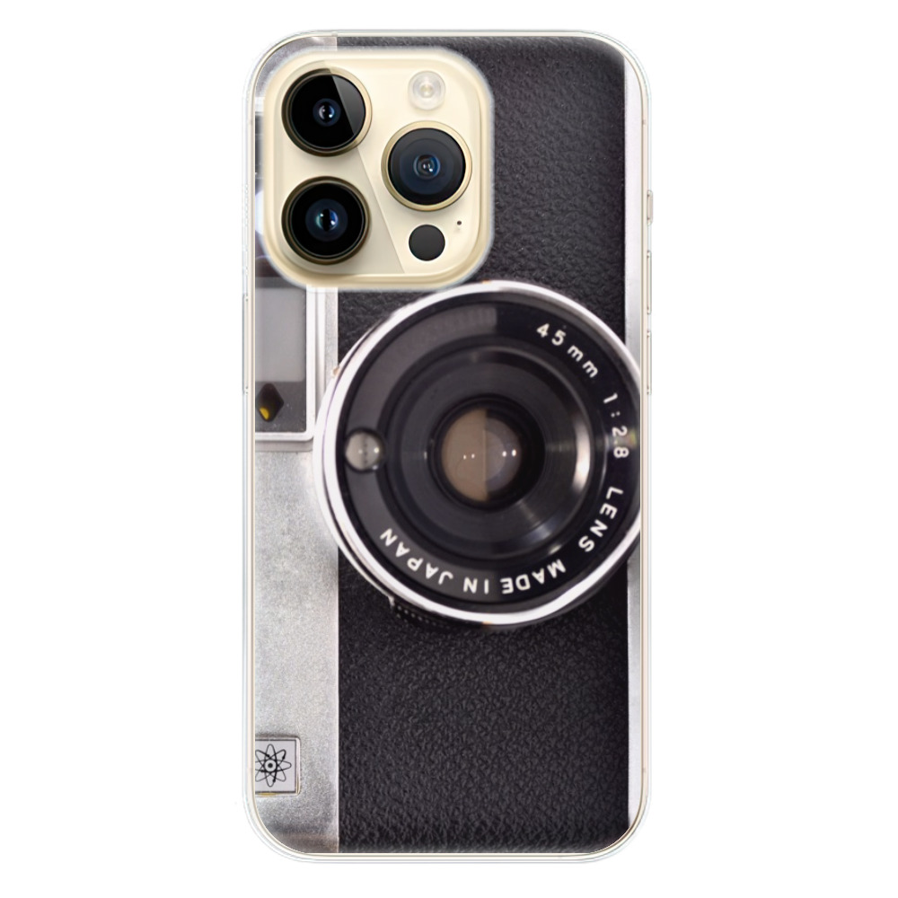 Odolné silikonové pouzdro iSaprio - Vintage Camera 01 - iPhone 14 Pro