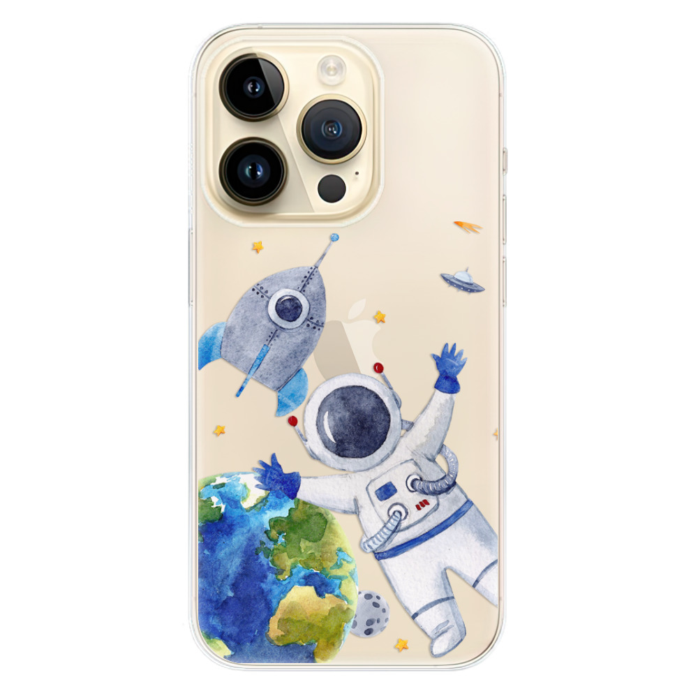 Odolné silikonové pouzdro iSaprio - Space 05 - iPhone 14 Pro