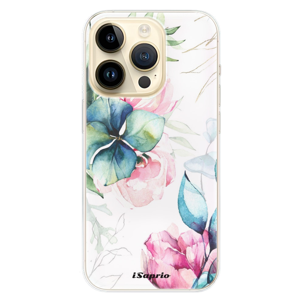 Odolné silikonové pouzdro iSaprio - Flower Art 01 - iPhone 14 Pro
