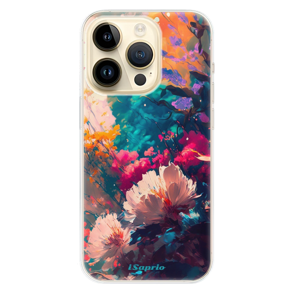 Odolné silikonové pouzdro iSaprio - Flower Design - iPhone 14 Pro