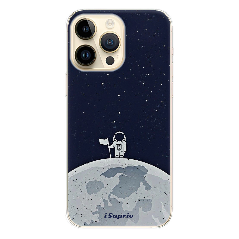 Odolné silikonové pouzdro iSaprio - On The Moon 10 - iPhone 14 Pro Max