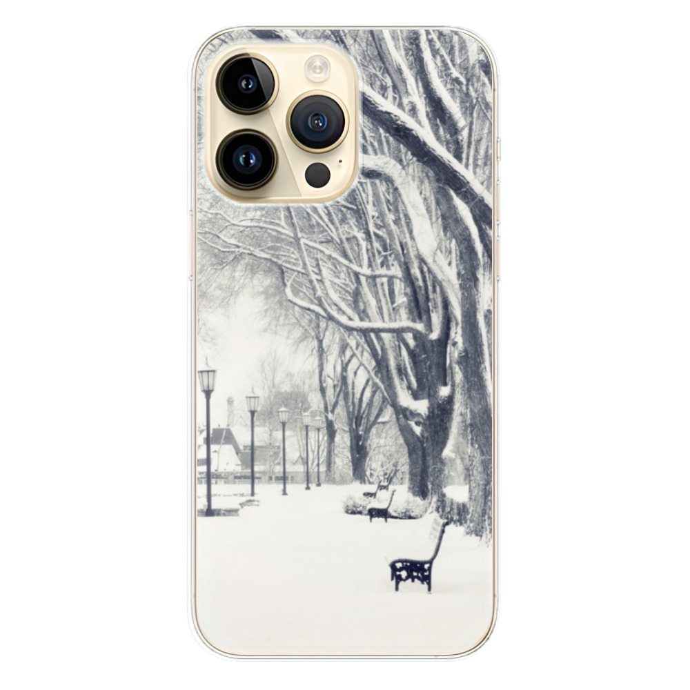 Odolné silikonové pouzdro iSaprio - Snow Park - iPhone 14 Pro Max