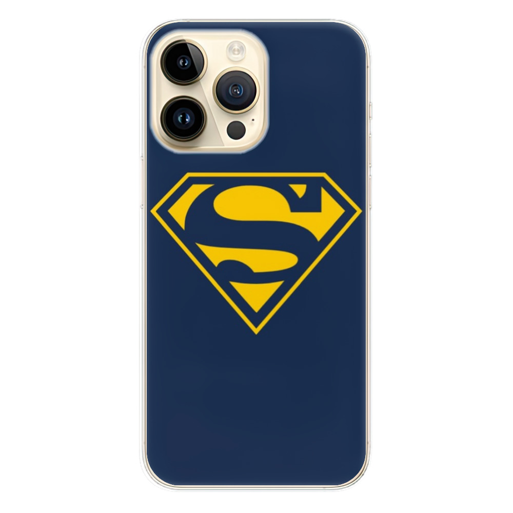 Odolné silikonové pouzdro iSaprio - Superman 03 - iPhone 14 Pro Max