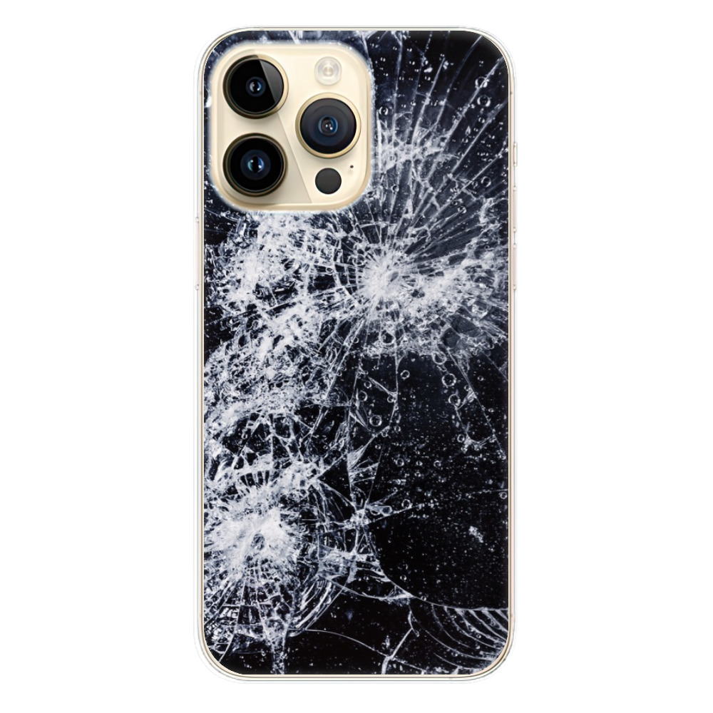 Odolné silikonové pouzdro iSaprio - Cracked - iPhone 14 Pro Max