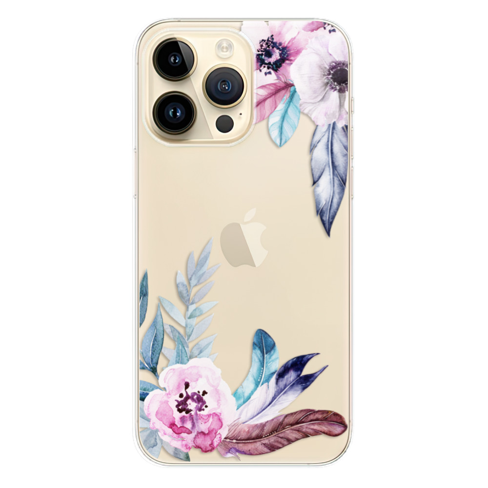 Odolné silikonové pouzdro iSaprio - Flower Pattern 04 - Apple iPhone 14 Pro Max (Odolný silikonový kryt, obal, pouzdro iSaprio - Flower Pattern 04 na mobilní telefon Apple iPhone 14 Pro Max)