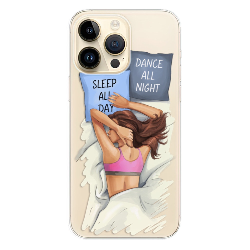 Odolné silikonové pouzdro iSaprio - Dance and Sleep - iPhone 14 Pro Max