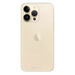 Odolné silikonové pouzdro iSaprio - 4Pure - čiré bez potisku - Apple iPhone 14 Pro Max