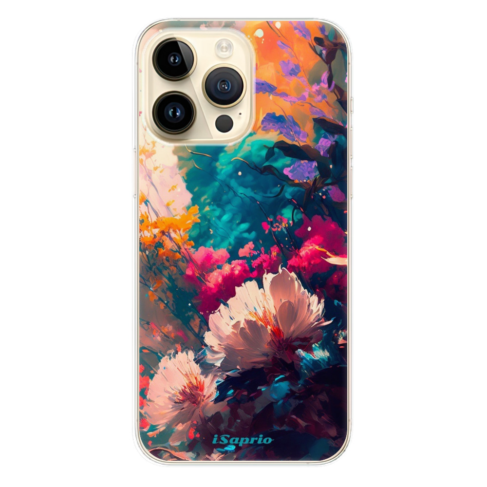 Odolné silikonové pouzdro iSaprio - Flower Design - iPhone 14 Pro Max