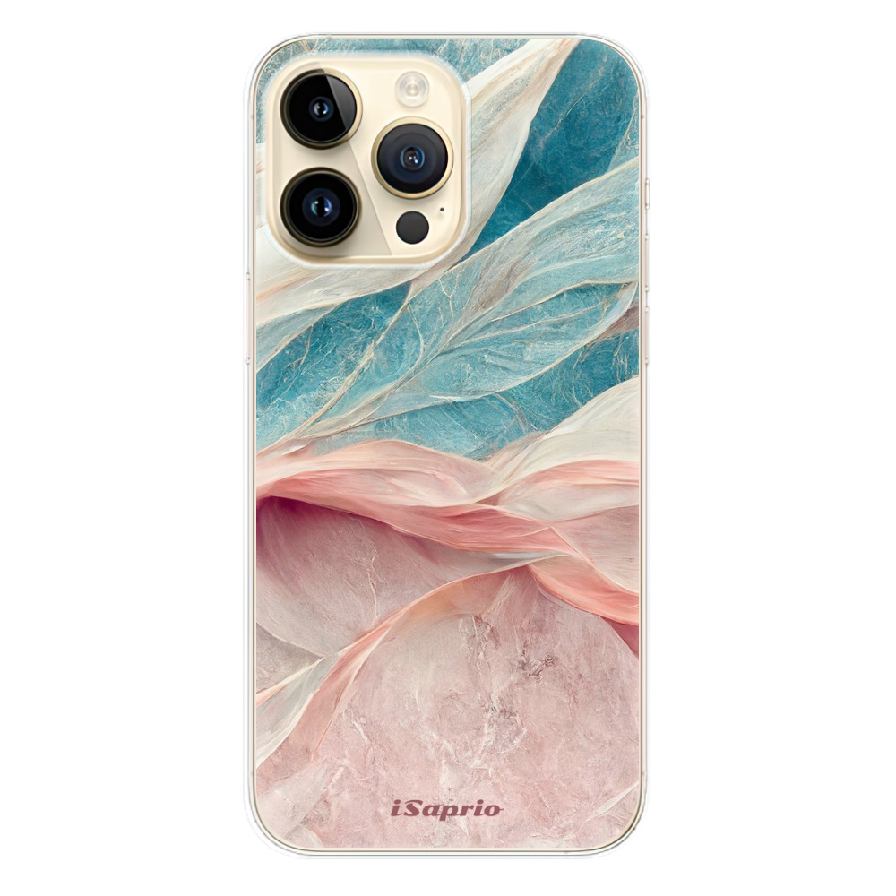 Odolné silikonové pouzdro iSaprio - Pink and Blue - iPhone 14 Pro Max