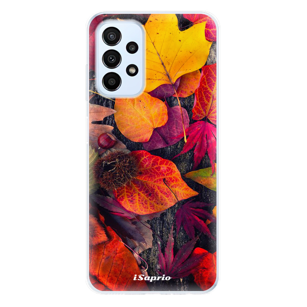Odolné silikonové pouzdro iSaprio - Autumn Leaves 03 - Samsung Galaxy A23 / A23 5G