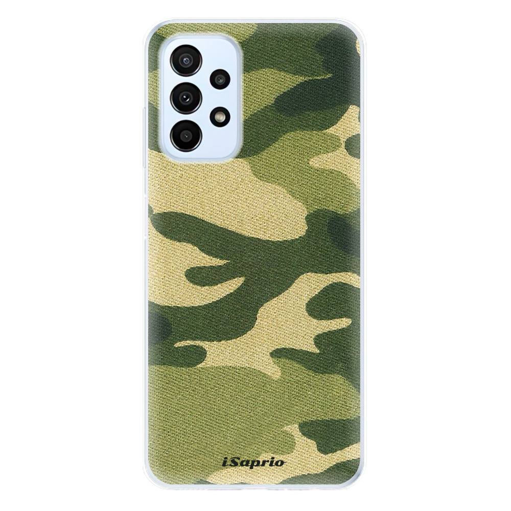 Odolné silikonové pouzdro iSaprio - Green Camuflage 01 - Samsung Galaxy A23 / A23 5G