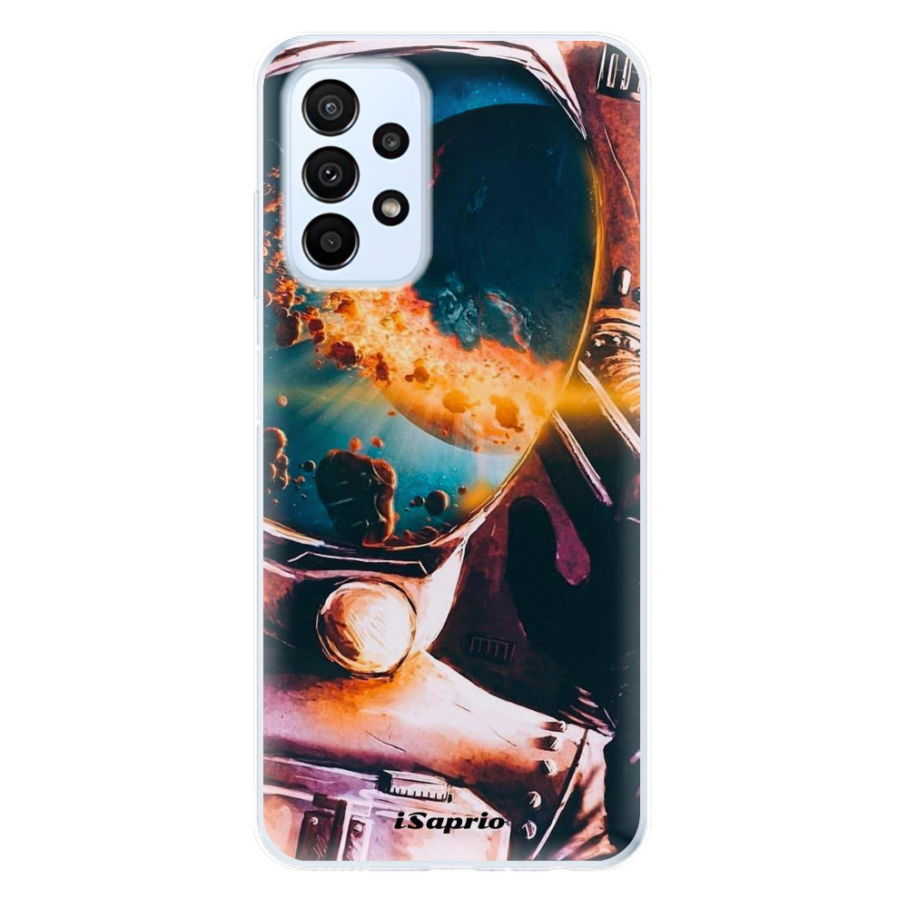 Odolné silikonové pouzdro iSaprio - Astronaut 01 - Samsung Galaxy A23 / A23 5G
