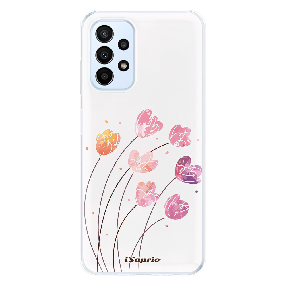Odolné silikonové pouzdro iSaprio - Flowers 14 - Samsung Galaxy A23 / A23 5G